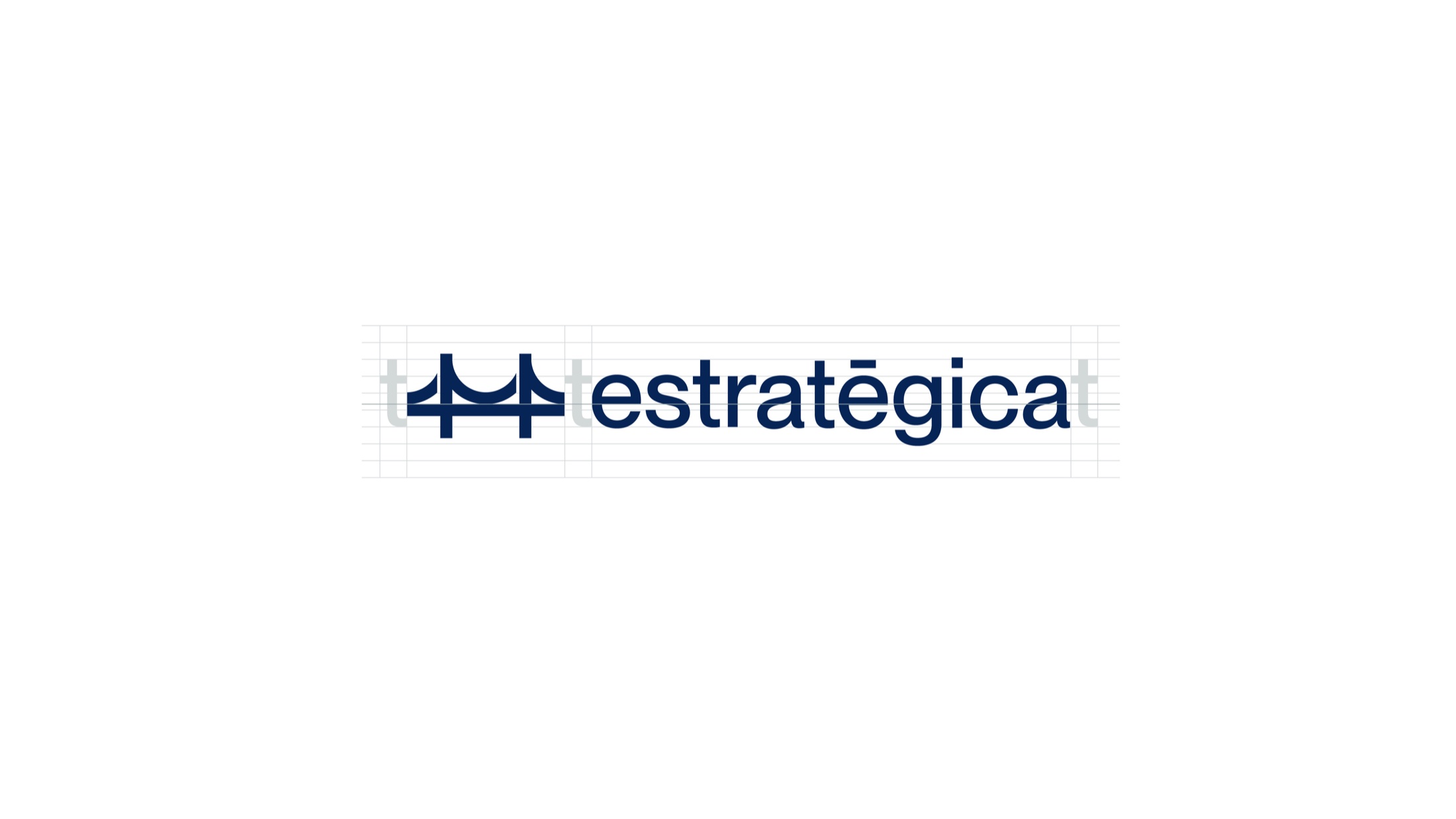 Estratégica visual identity — logotype