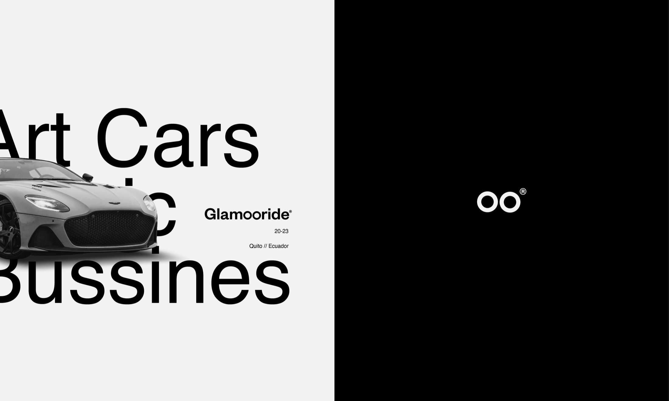 Glamooride visual identity — Art Cars Business