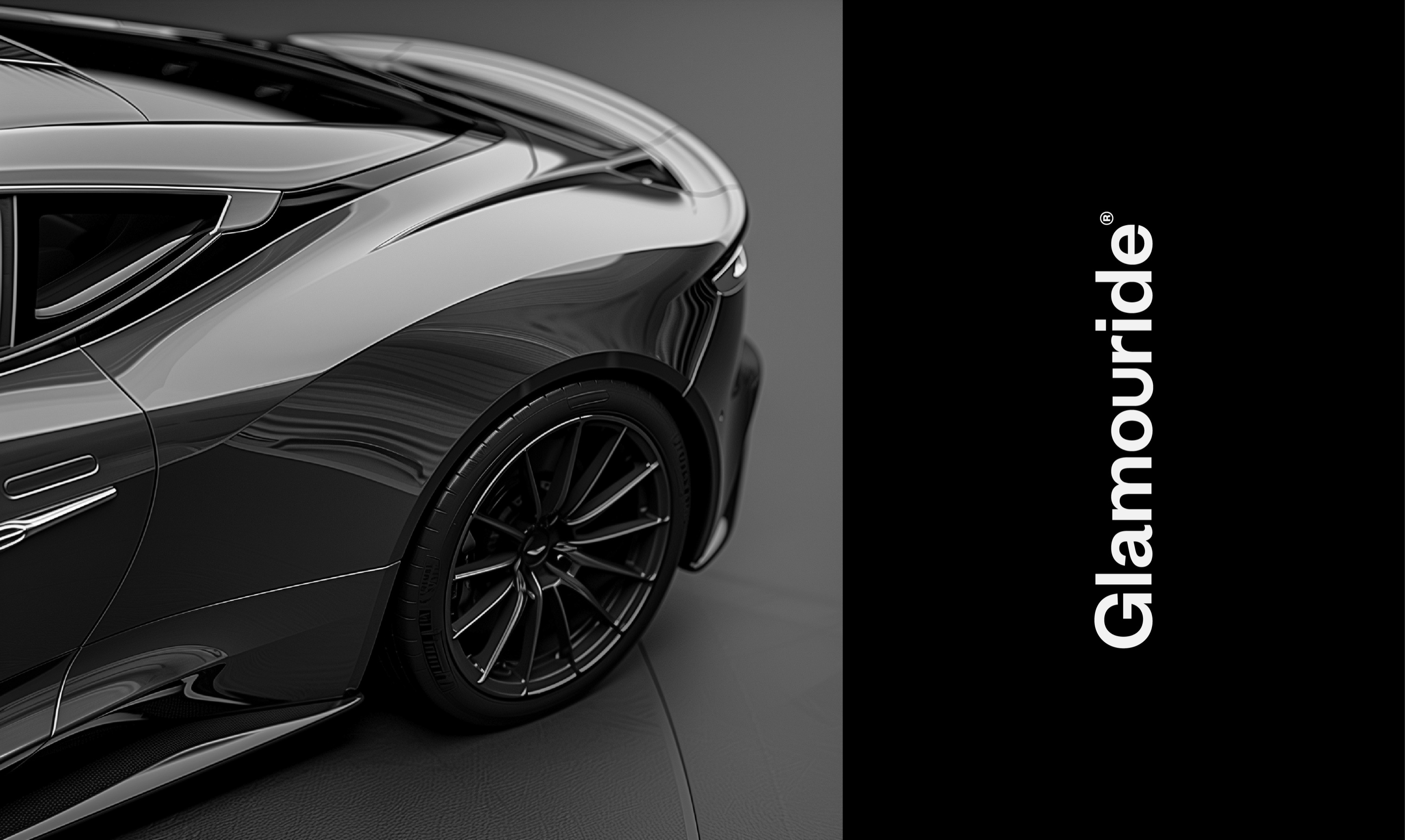 Glamooride® — Art Car event identity, cover