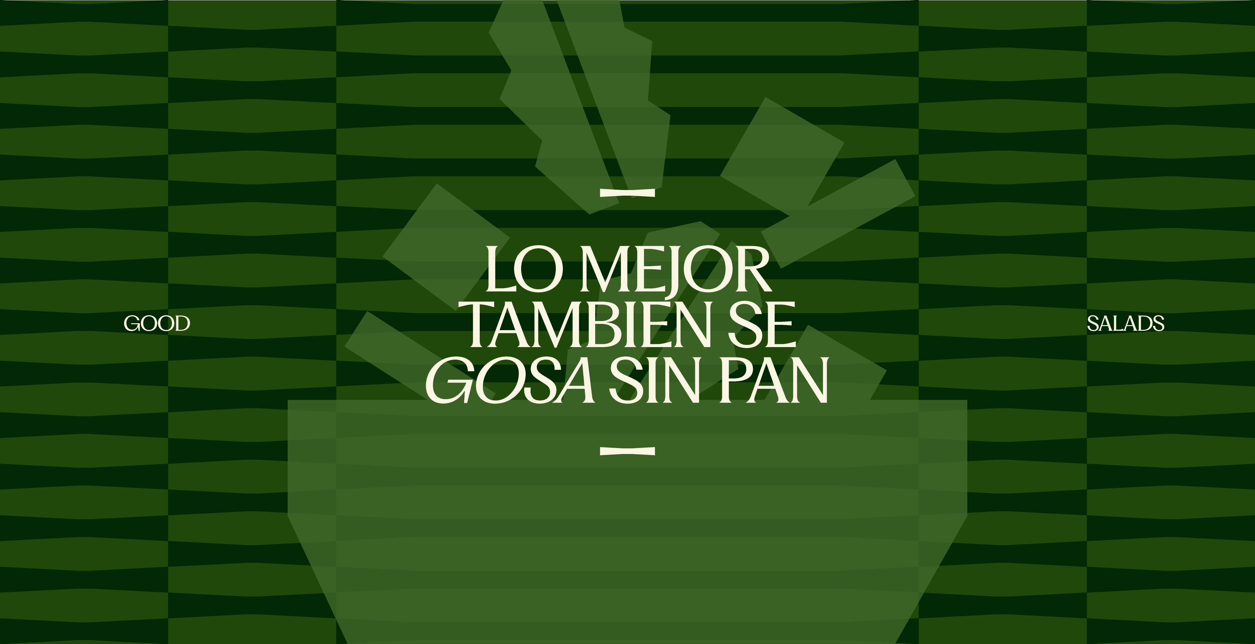 GOSA visual identity — Sin Pan