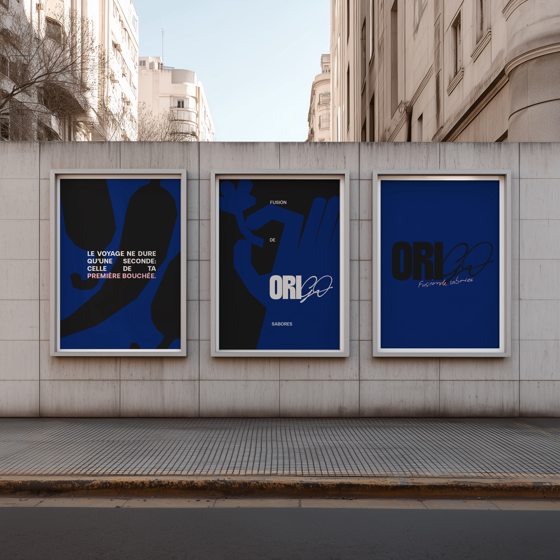 Origo visual identity — posters