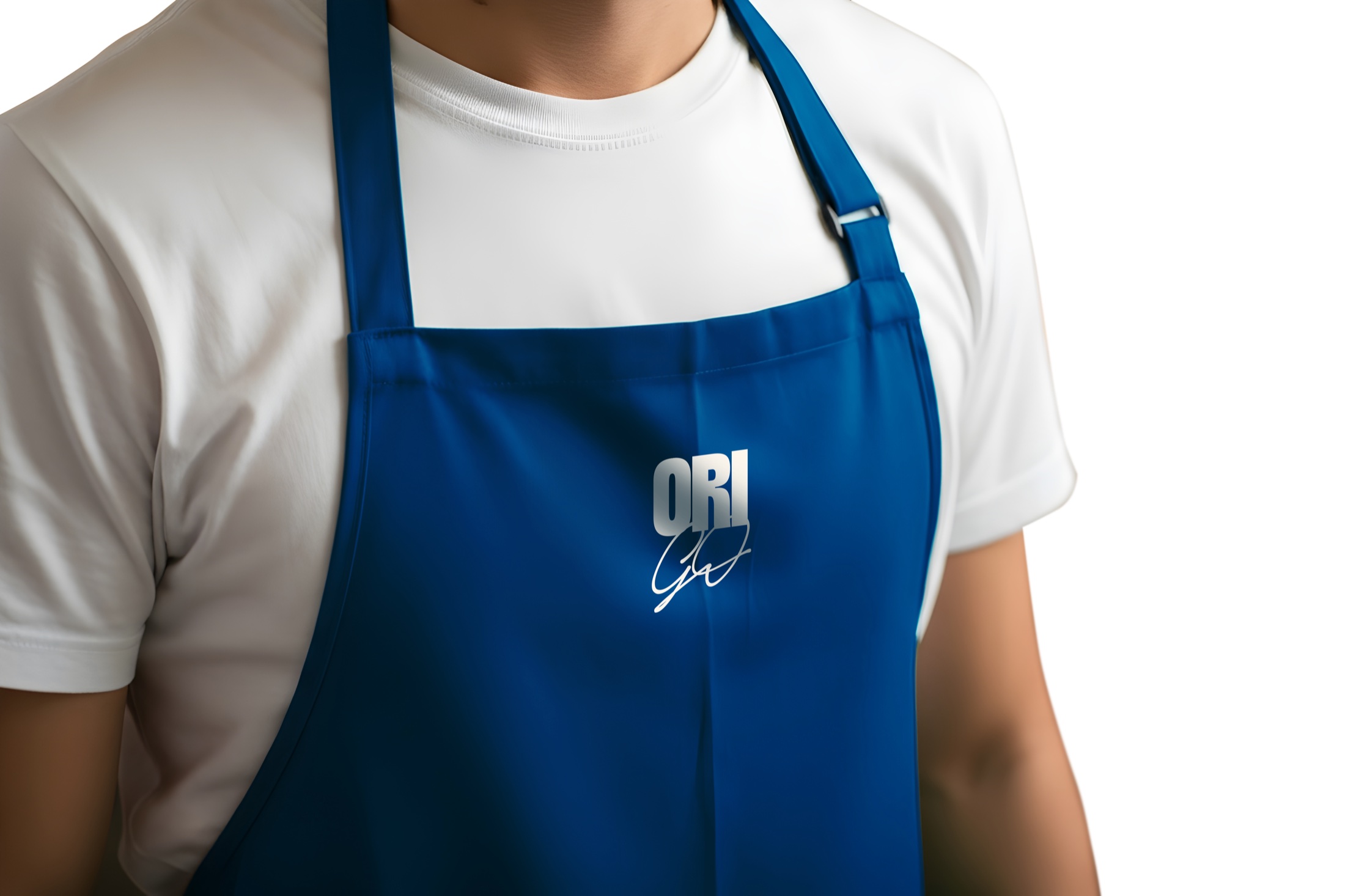 Origo visual identity — apron