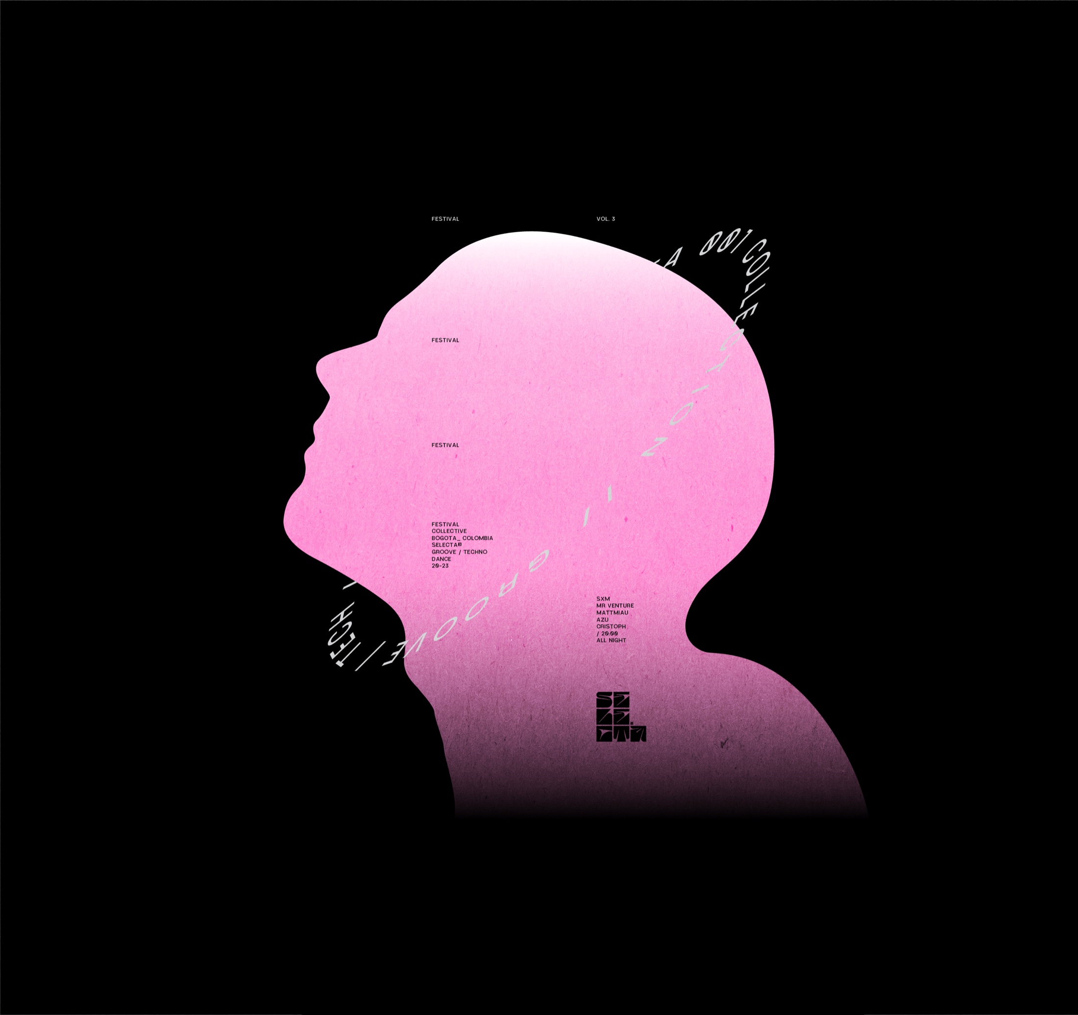 Selecta visual identity — frame 09